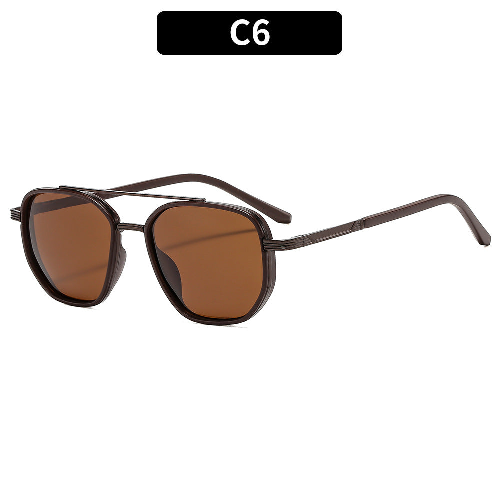 Geometric Oversized Sunglasses