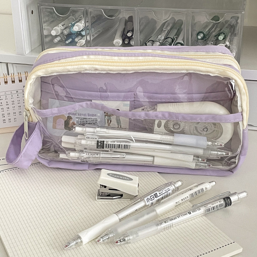 Transparent Pencil Case