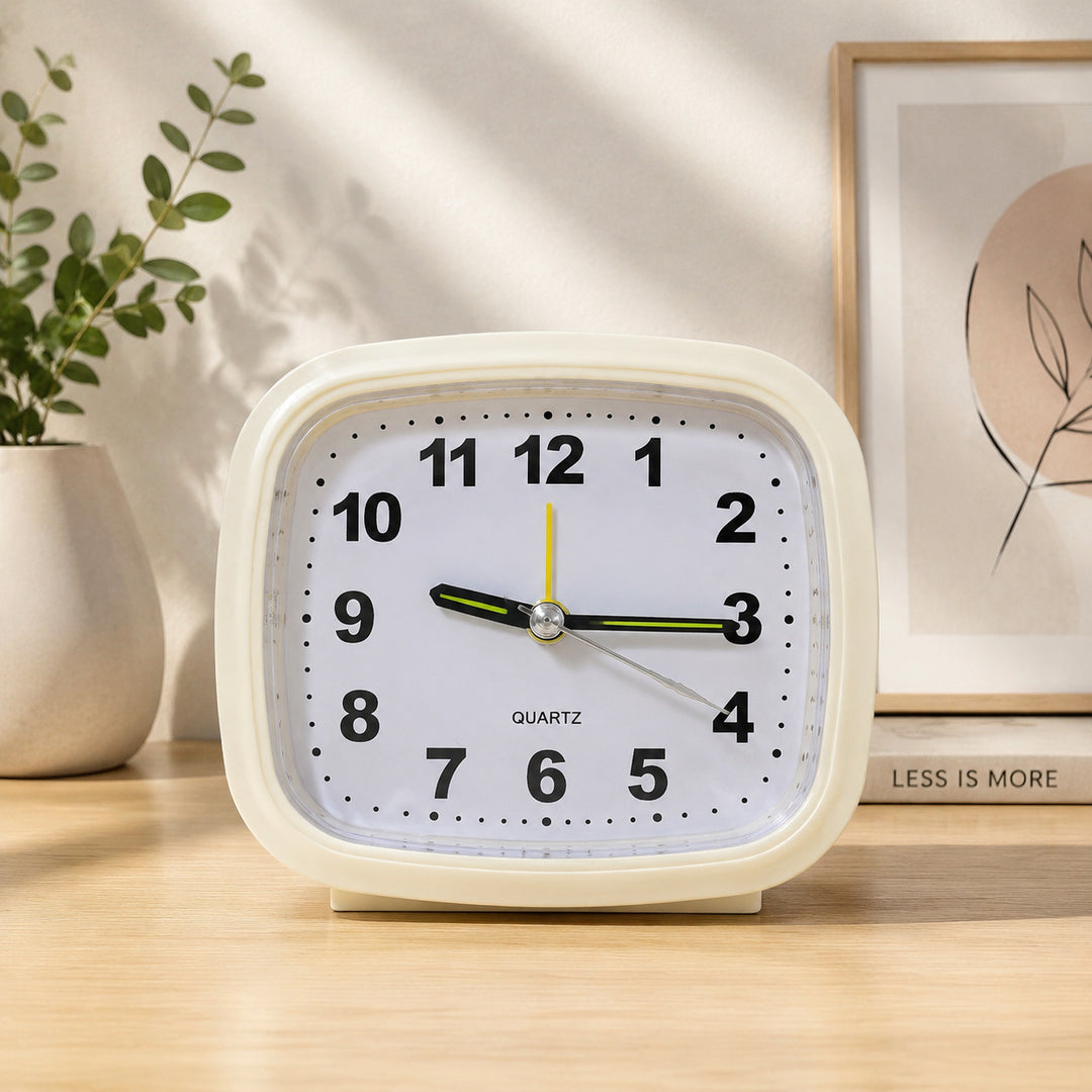 Quarz Alarm Clock with Large Dial Kalsten