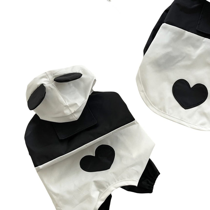 Contrast Panel Lightweight Dog Jumpsuit