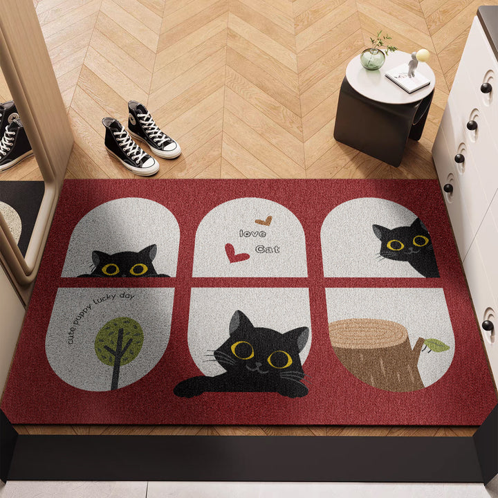 Geometric Pattern Floor Mat