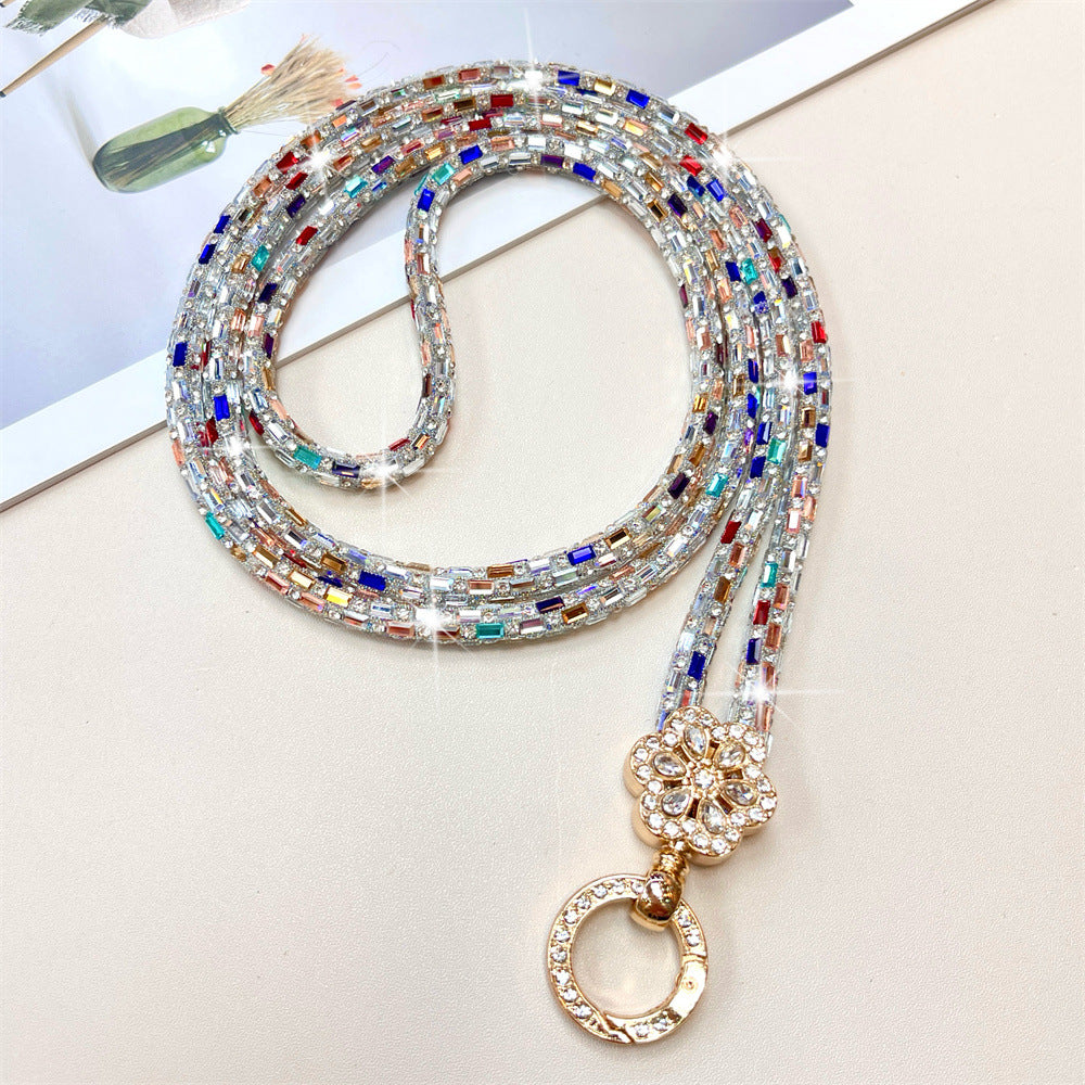 Decorative Crystal Beaded Eyewear Lanyard Kalsten
