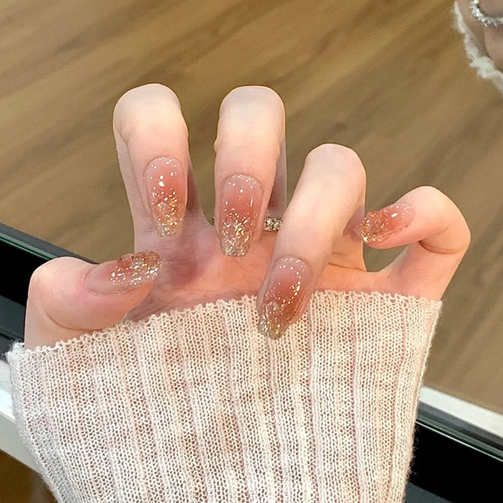 Decorative Ombre Press-On Nails Kalsten