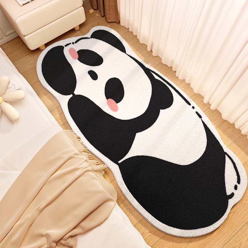 Cute Cat-Shaped Plush Bath Mat
