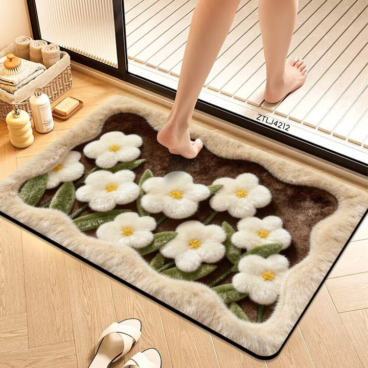 Decorative Bath Mat Kalsten