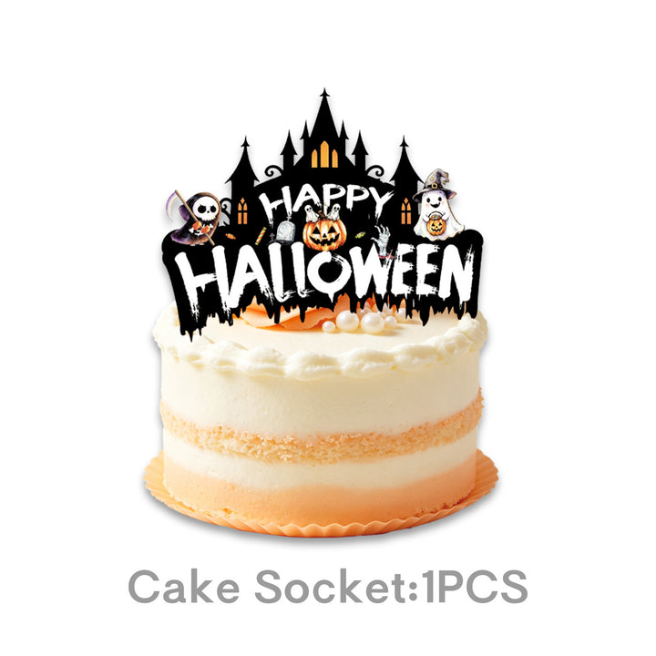 Paper Napkin Set with Halloween Motifs and Detailed Print for Party Decoration