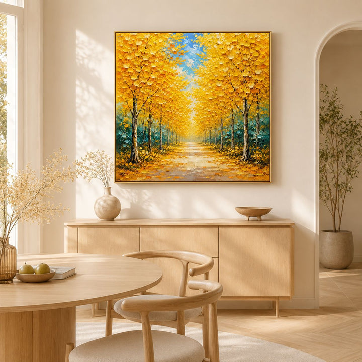 Autumn Landscape Oil Painting