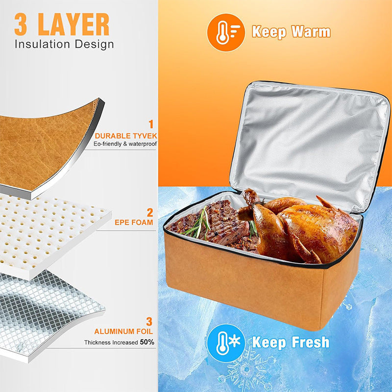 Stainless Steel Food Warmer Bag Kalsten