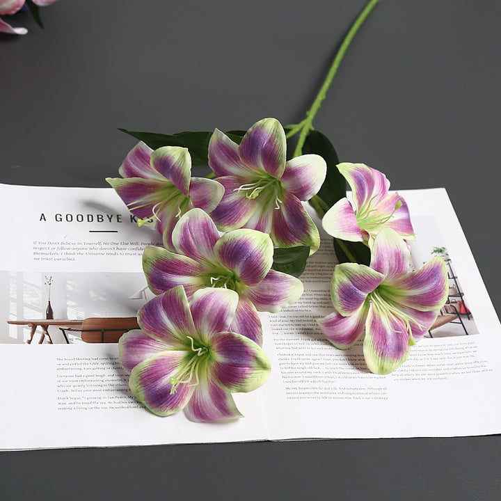Realistic Silk Flower Stem Arrangement