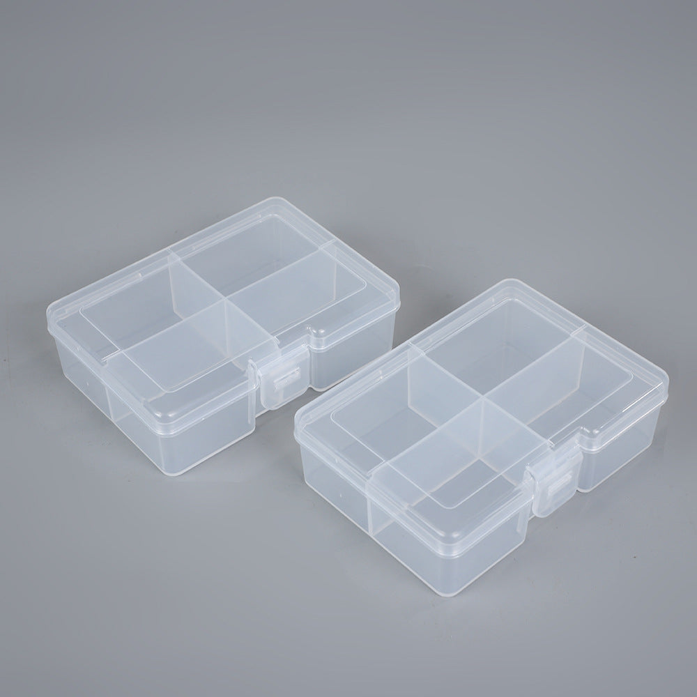 Transparent Multi-Section Craft Storage Box Kalsten