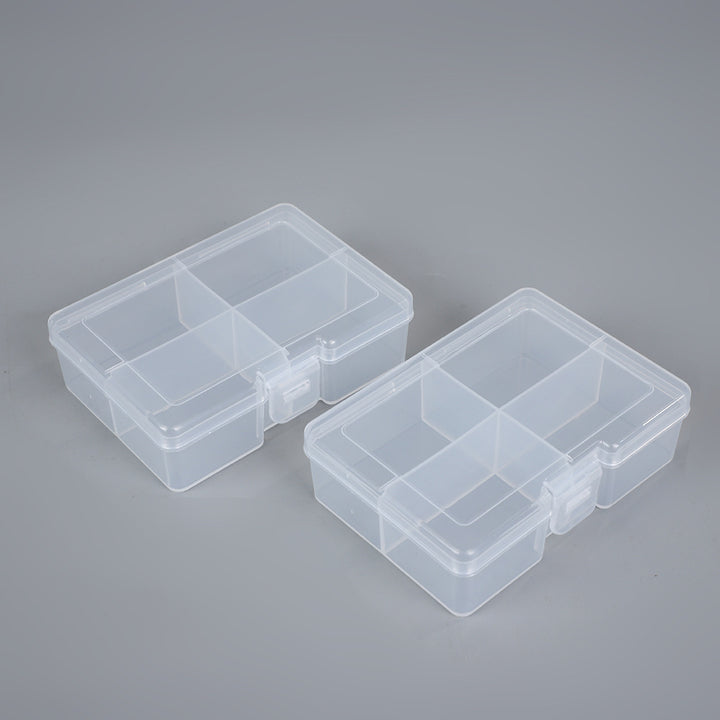 Transparent Multi-Section Craft Storage Box Kalsten