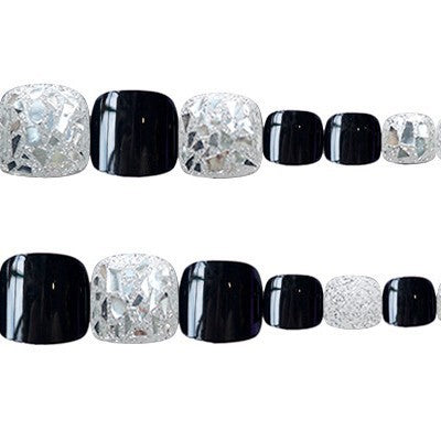 Artistic Press-On Toenails Set