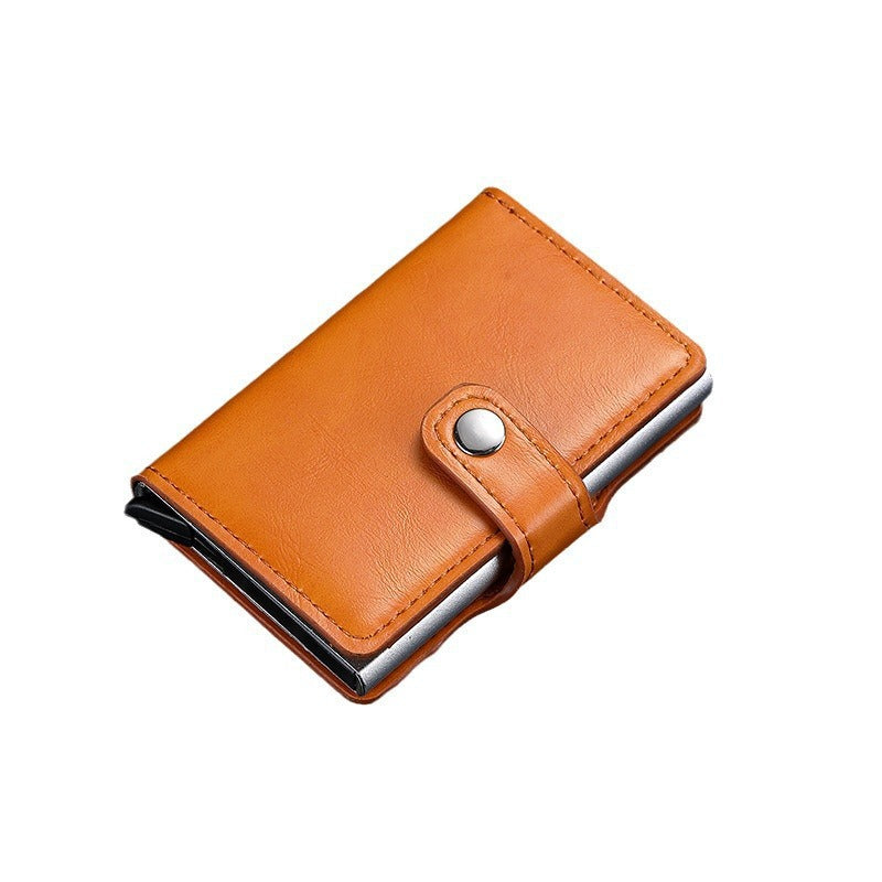 Minimalist Leather RFID Blocking Wallet