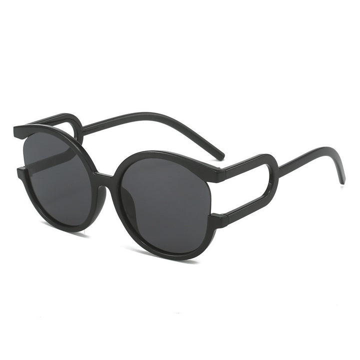 Avant-Garde Circular Frame Sunglasses Kalsten