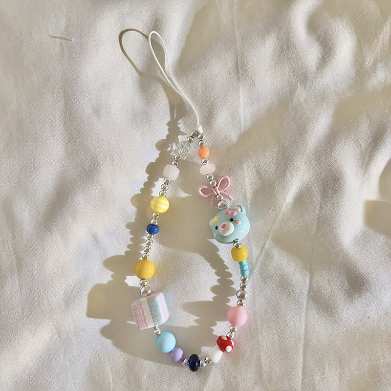 Colorful Beaded Charm Eyewear Holder Kalsten