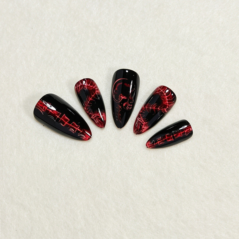 Gothic-Inspired Nail Art Tips Kalsten