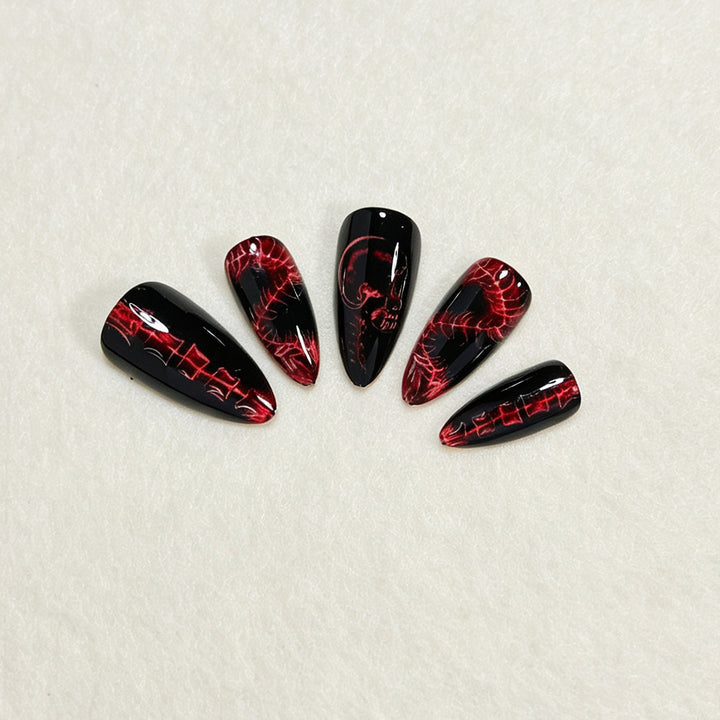 Gothic-Inspired Nail Art Tips Kalsten