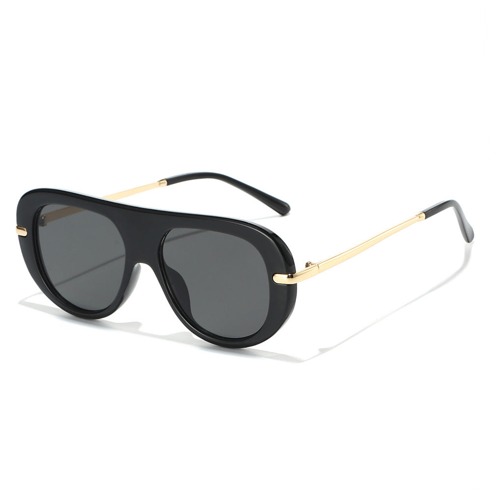 Futuristic Oversized Shield Sunglasses Kalsten
