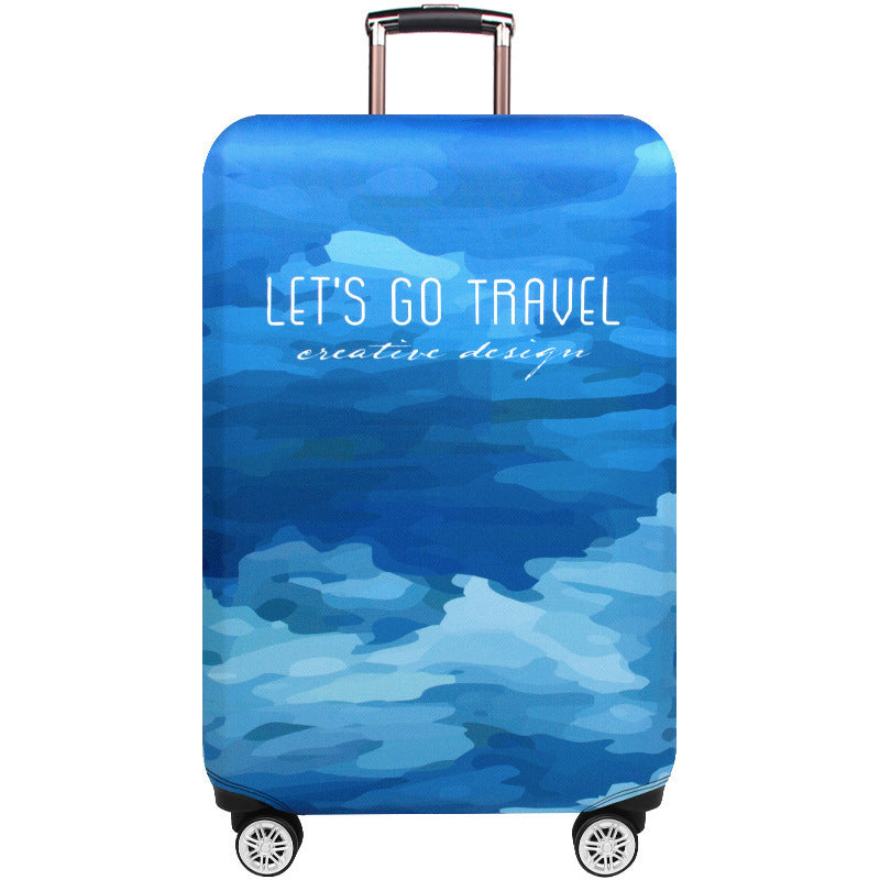 Women's hard-shell suitcase with creative marine theme Kalsten
