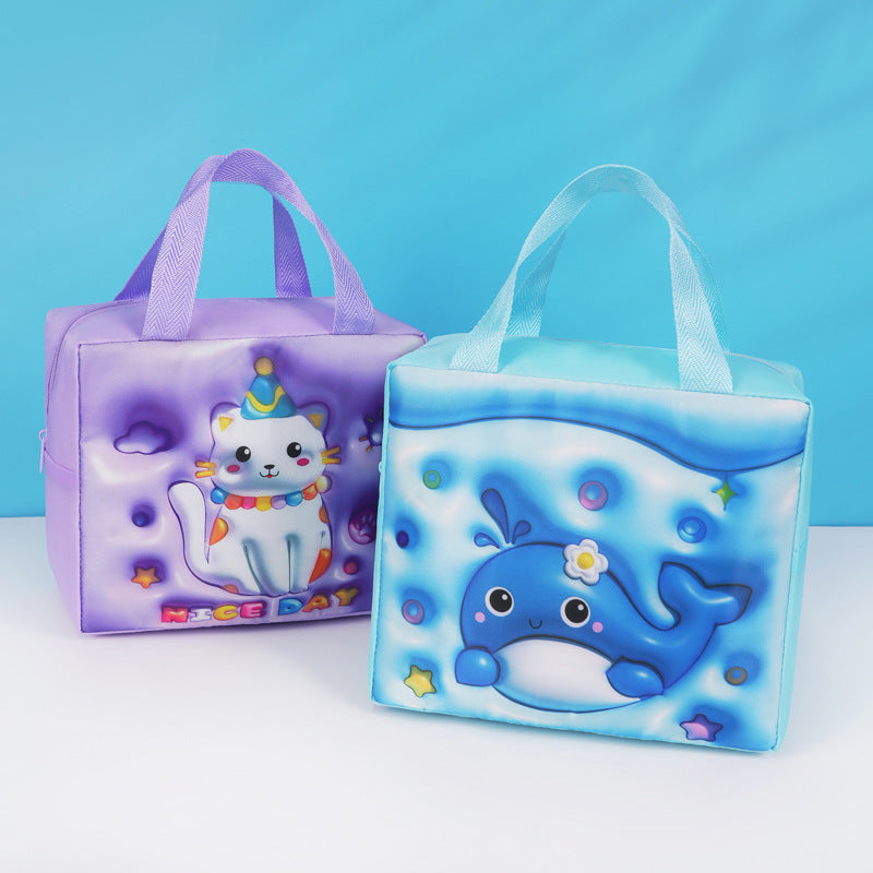 Fun and Playful Cat-Themed Lunch Bag