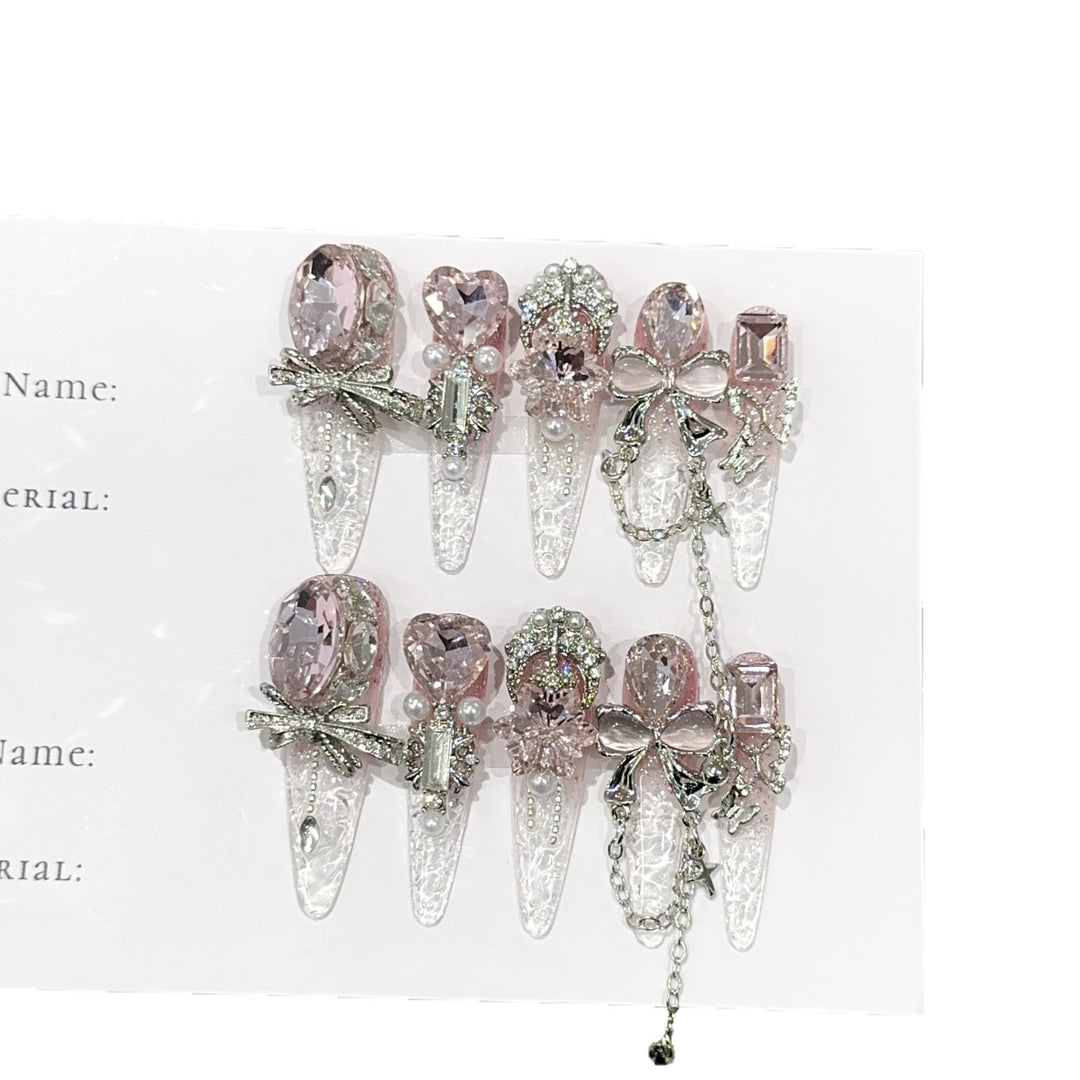 Decorative Rhinestone Hair Clip Set