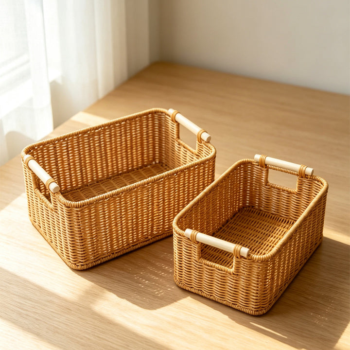 Versatile Woven Storage Baskets Kalsten