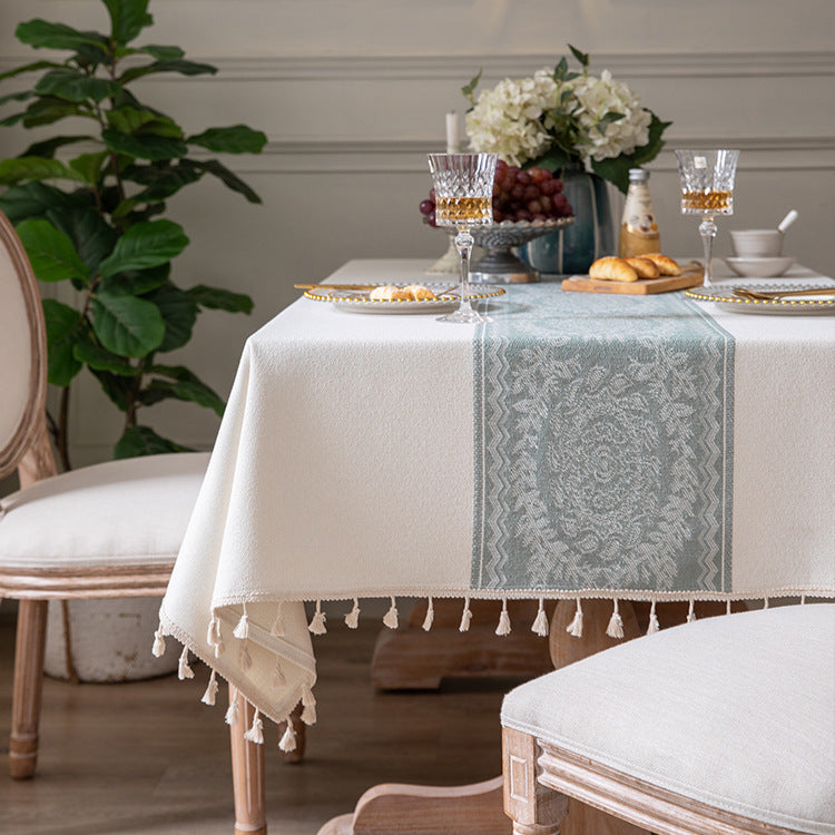 Bohemian Tassel Table Runner