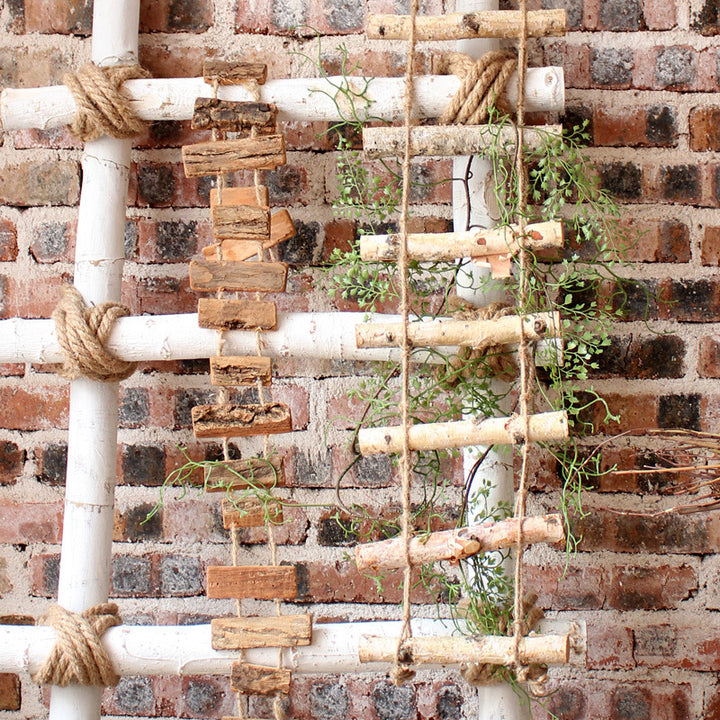 Rustic wall hanging made of natural wood Kalsten