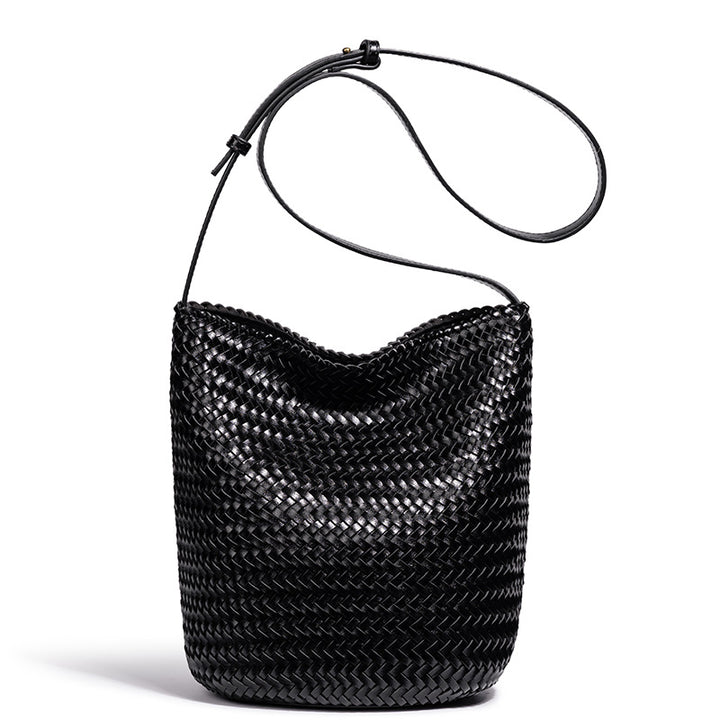 Handcrafted Woven Bucket Bag Kalsten