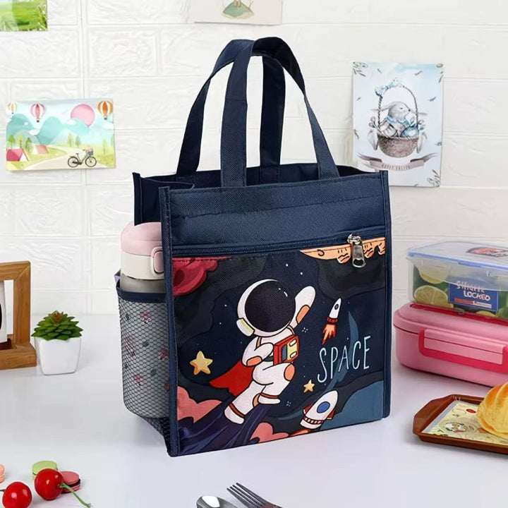Space-Themed Insulated Lunch Carrier Kalsten