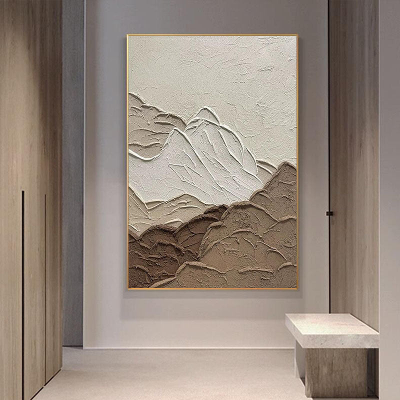 Textured Landscape Relief Canvas Art
