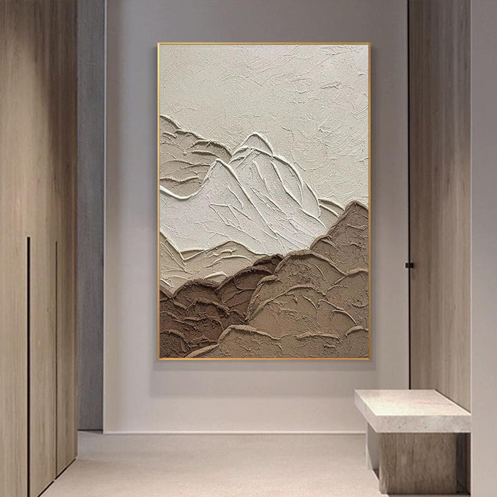 Textured Landscape Relief Canvas Art