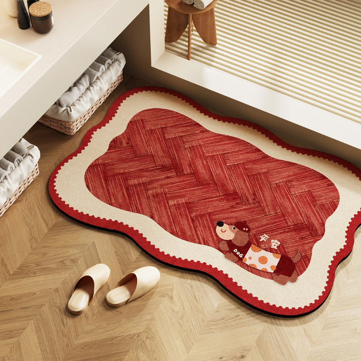 Cute Cartoon Character Bath Rug