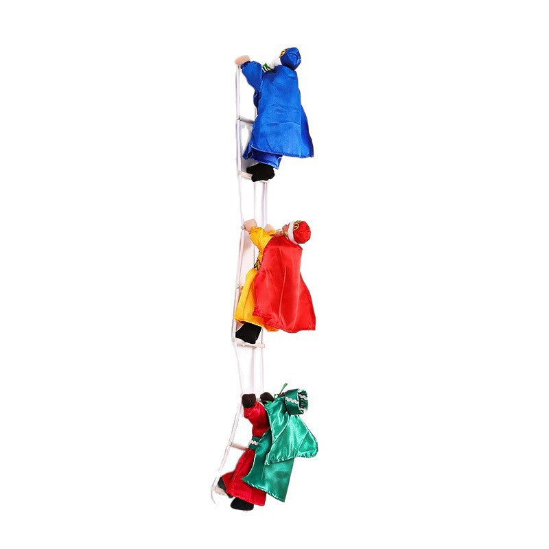 Decorative Climbing Figures with Ladder Kalsten