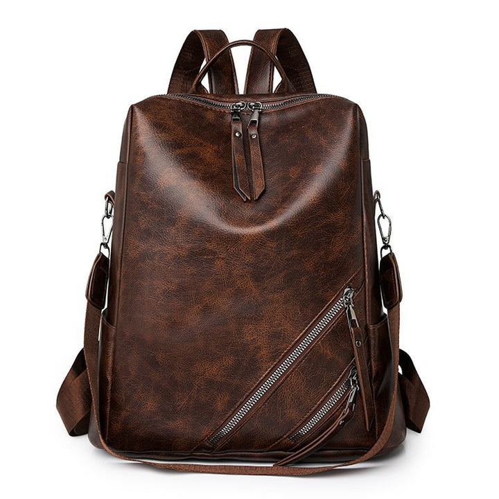 Fashionable Multi-Zipper Backpack Kalsten