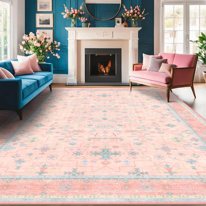Flower Pattern Rug