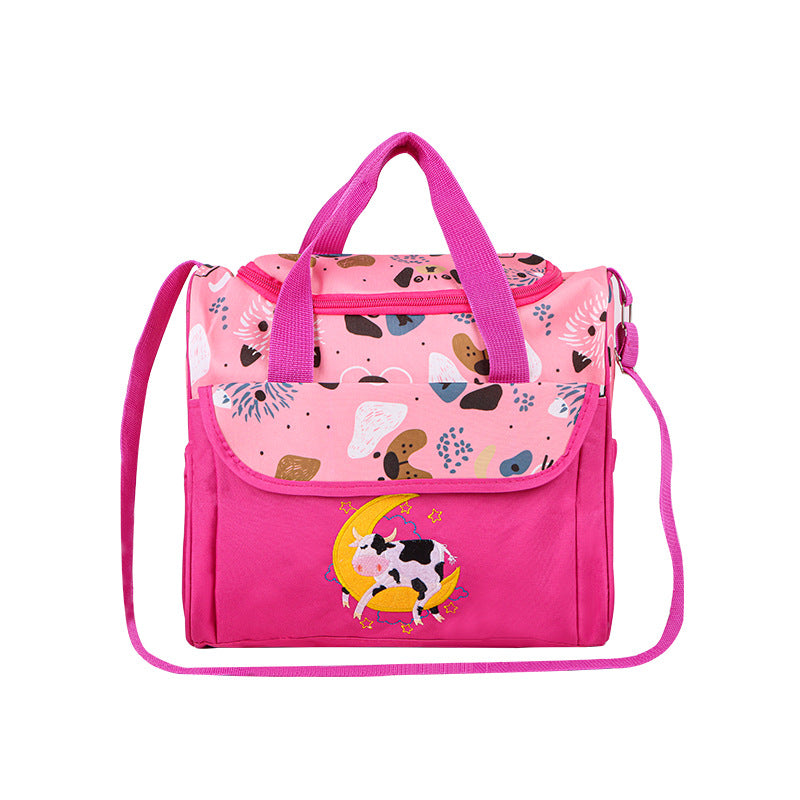 Multifunctional diaper bag with integrated changing mat Kalsten
