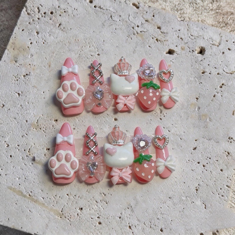 Whimsical Animal-Themed Nail Art Kit