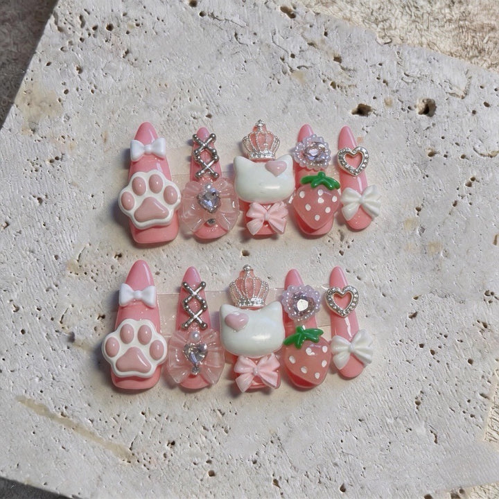 Whimsical Animal-Themed Nail Art Kit