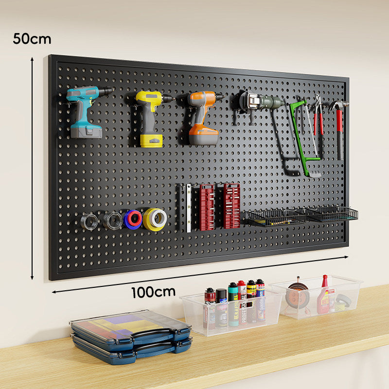 Pegboard Double-Prong Metal Hooks Compact Heavy-Duty Display Hangers