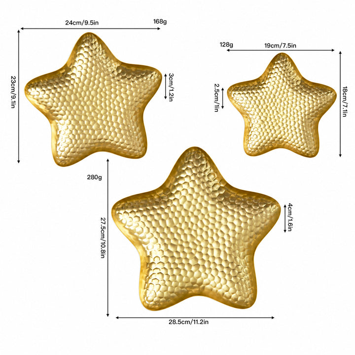Decorative Star Shaped Bowl Set