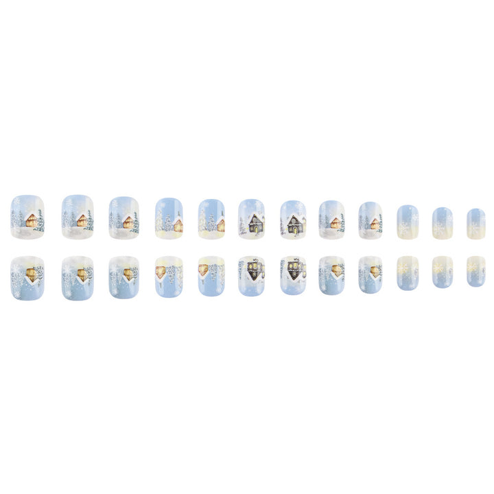 Winter-Themed Nail Art Set Kalsten