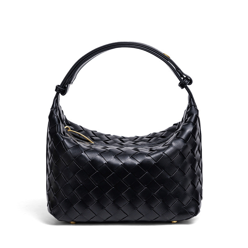 Handmade Woven Leather Mini Bag Kalsten