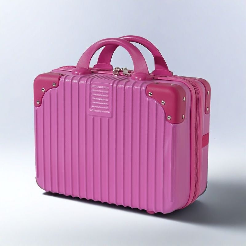 Hard-shell carry-on suitcase with secure lock and innovative design Kalsten