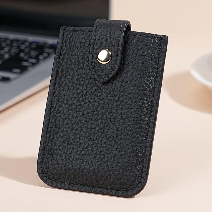 Leather RFID-Blocking Card Holder