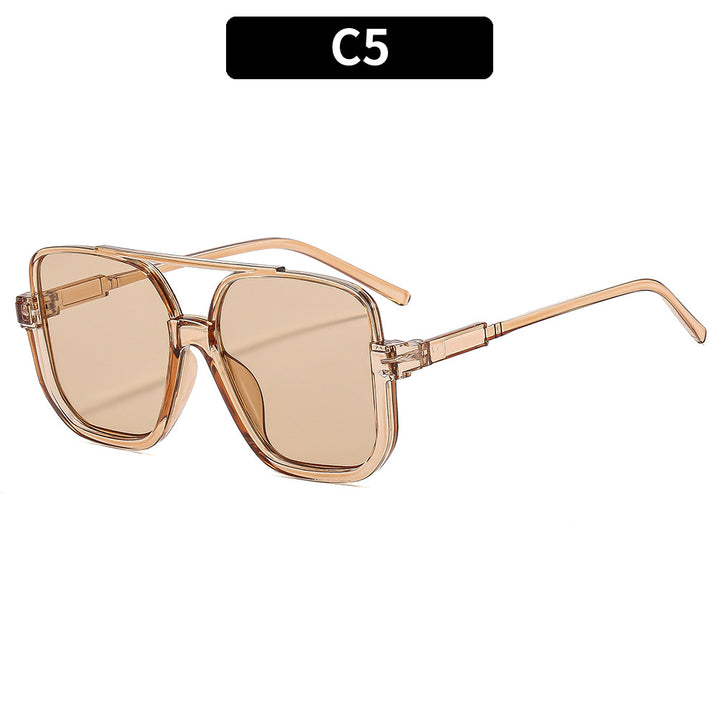 Contemporary Oversized Square Sunglasses