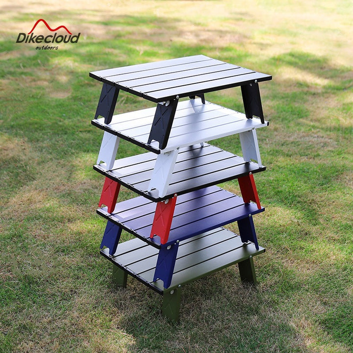 Foldable Camping Table With Lightweight Aluminum Frame Kalsten
