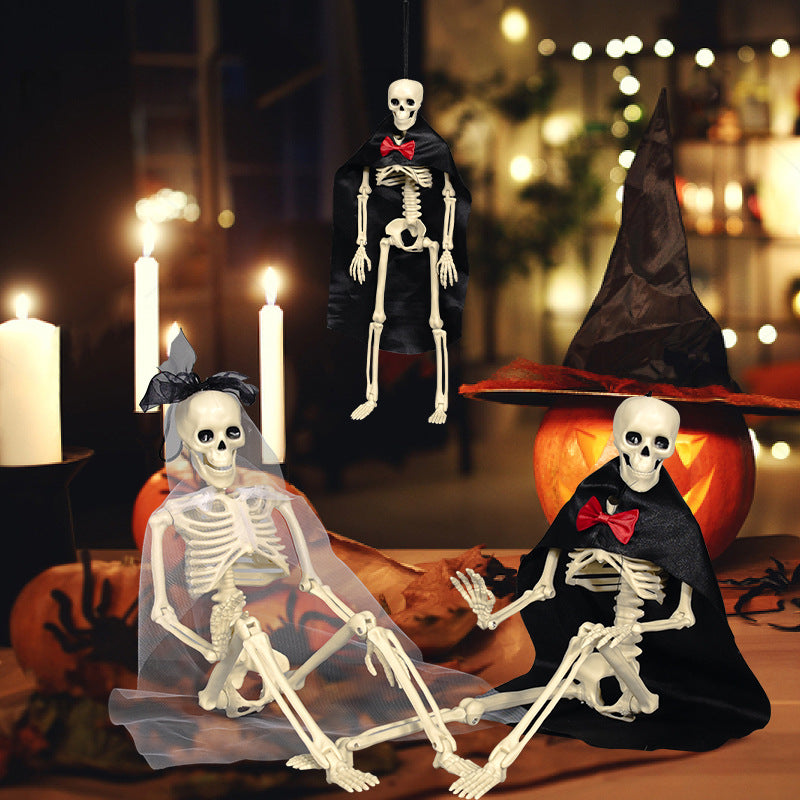 Decorative Skeleton Figurine Set Kalsten