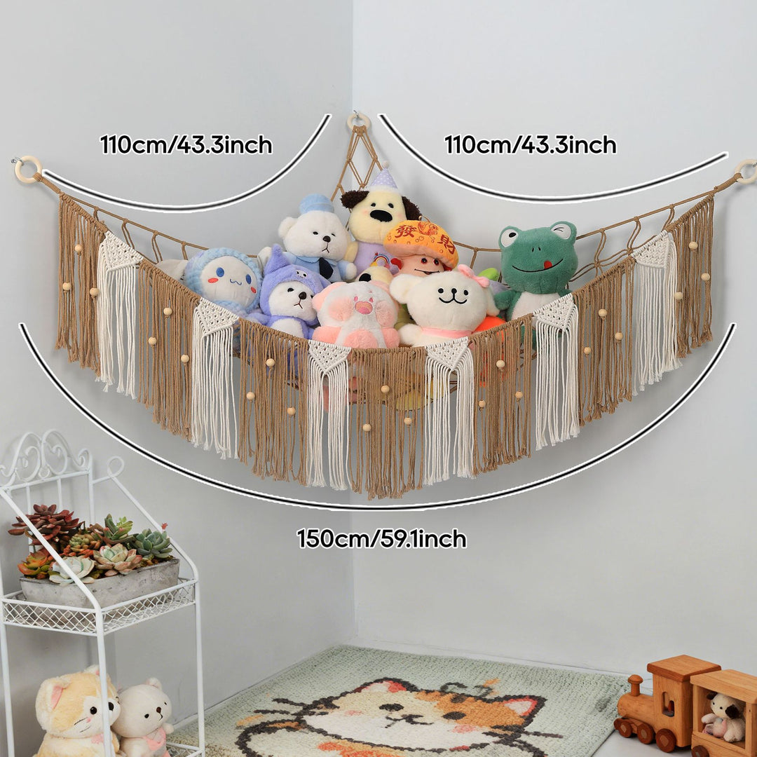 Bohemian Macramé Wall Storage Hammock