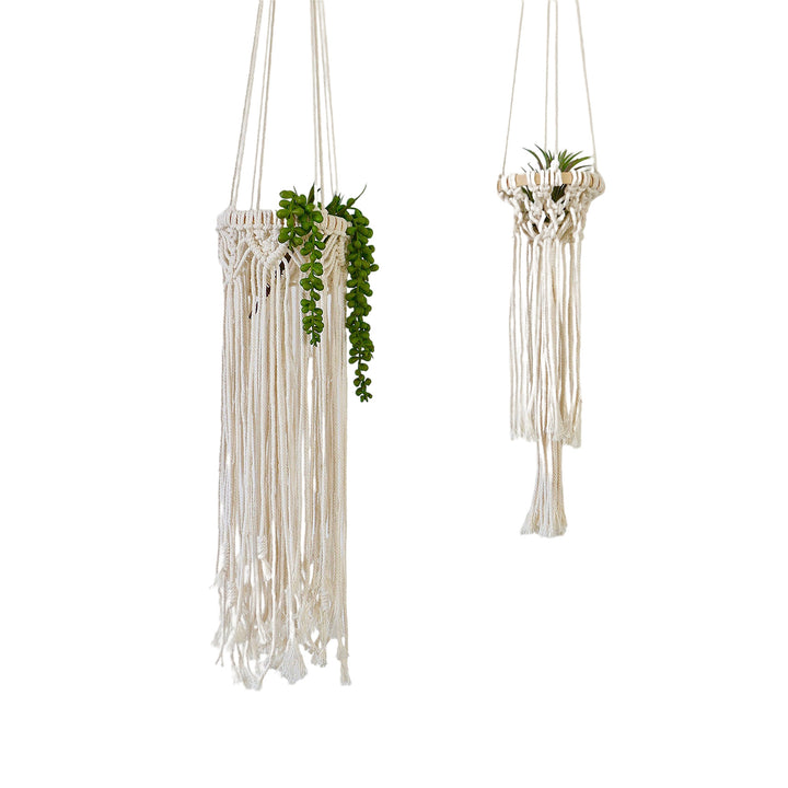Exquisite Macrame Hanging Planter Kalsten